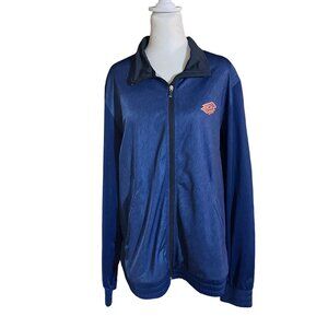 Lotto Mens XL Blue Sport Jacket With Zip-Up Closure & Logo